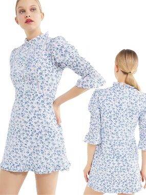laura ashley uo exclusive maisy mock neck mini dress Laura Ashley | Dresses | Nwt Laura Ashley X Urban Oufitters Maisy Mini Dress Size Medium